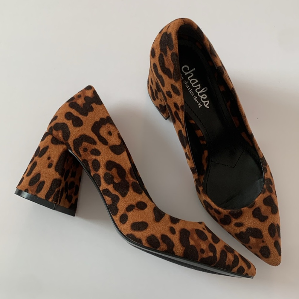 Nwob! Charles By Charles David Arya Block Heel Pu… - image 4